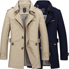 Herren trenchcoat lang gebraucht kaufen  Köln