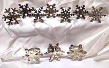 Vintage snowflake napkin for sale  Hurst