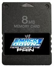 WWE Smackdown! Cartão de memória Here Comes the Pain PS2 32 CAWs desbloqueado salvar comprar usado WWE Smackdown! Cartão de memória Here Comes the Pain PS2 32 CAWs desbloqueado salvar comprar usado  Enviando para Brazil