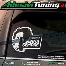 Adesivo ayrton senna usato  Nole