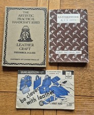 Leathercraft leatherwork books for sale  HUDDERSFIELD