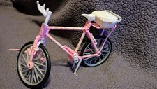 BICICLETA DE MONTANHA VINTAGE 1996 MATTEL BARBIE COM CESTA E CAPACETE, usado comprar usado  Enviando para Brazil