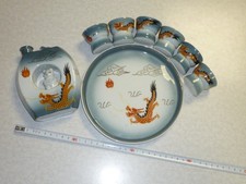 Service saké porcelaine d'occasion  Arradon