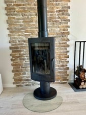Poêle bois moderne d'occasion  Bruyères-le-Châtel