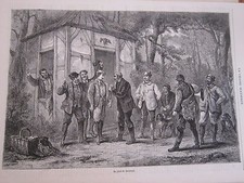 Gravure 1871 pied d'occasion  La Verpillière
