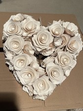 Hanging heart wooden for sale  STAINES-UPON-THAMES