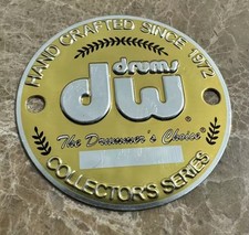 (1) DW Drums Collector Series Gold Drum Badge substituição comprar usado  Enviando para Brazil