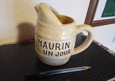 Pichet publicitaire maurin d'occasion  Le Puy-en-Velay