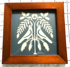 Folk art scherenschnitte for sale  Reading