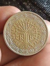 Sprzedam monete 2 Euro 2000 r Francja na sprzedaż  PL