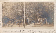 Usado, Cartão postal antigo RPPC-City Park, Chico Califórnia 1906 carimbo postal Chico Book Store comprar usado  Enviando para Brazil