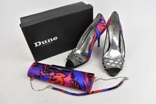dune shoes matching clutch bag for sale  NORTHAMPTON
