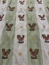 Vintage rooster upholstery for sale  Stephens City