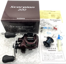 Usado, Carretel de lançamento de isca SHIMANO 14 Scorpion 200 destro na caixa "Excelente++++" JAPÃO comprar usado  Enviando para Brazil