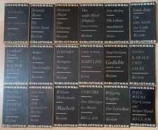 Reclam universal bibliothek gebraucht kaufen  Bautzen