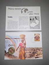 Münzbriefe aller sambia gebraucht kaufen  Thale