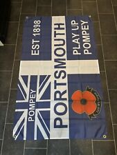 Portsmouth pompey flag for sale  WORCESTER