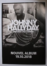 Affiche johnny hallyday d'occasion  Saint-Lô