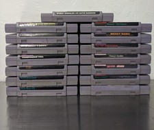 Cartuchos SNES Super Nintendo - como estão - não testados - preço para mover! comprar usado  Enviando para Brazil