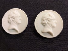 Porzellanmedaille kopf goethe gebraucht kaufen  Teltow