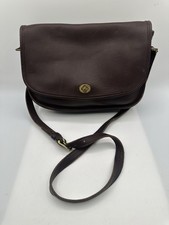Bolsa de ombro vintage COACH #9790 City couro marrom mogno tiracolo, usado comprar usado  Enviando para Brazil