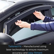 4pcs wind deflectors for sale  UK