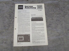 Schaltplan service manual gebraucht kaufen  Hörstel