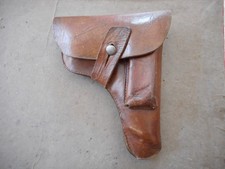 Etui cuir pistolet d'occasion  Valdampierre