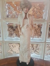 Vestido de perlas de imitación muñeca retrato princesa de Gales Diana como nuevo Franklin  segunda mano  Embacar hacia Mexico