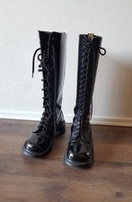 Martens schwarz stiefel gebraucht kaufen  Püttlingen