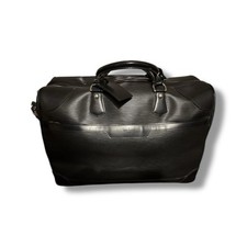 Używany, Louis Vuitton czarna skóra epi bourget 55 torba podróżna wyprodukowana we Włoszech na sprzedaż  PL