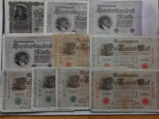 Geldscheine deutsches reich gebraucht kaufen  Dresden