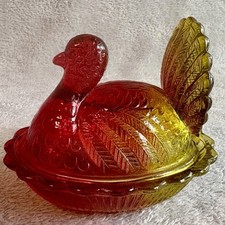 Vintage amberina glass for sale  Saint Paul