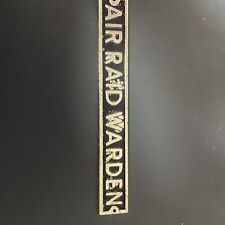 Ww2 air raid for sale  ILMINSTER