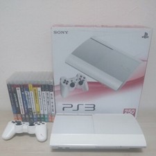 Console Sony PS3 CECH-4000B branco com 11 jogos PlayStation 3 Japão testado 250GB comprar usado  Enviando para Brazil