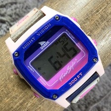 Freestyle Shark Clip Unissex FS101121 Nylon Quartzo Digital 37mm Relógio 8 1/2" comprar usado  Enviando para Brazil