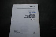Wacker pt6 heavy for sale  Portland