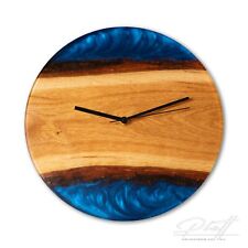 Wanduhr naturholz epoxidharz gebraucht kaufen  Schweinfurt