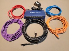 Kit de internet com fio e cabo NETGEAR GS108 Cat6 comprar usado  Enviando para Brazil