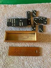 Vintage dominoes wooden for sale  CARNOUSTIE