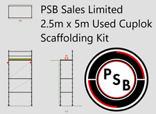 Cuplock system scaffold for sale  UK
