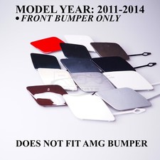 Capa de gancho de reboque para-choque dianteiro para Mercedes Classe C W204 SE 2011-2014 escolha a cor comprar usado  Enviando para Brazil