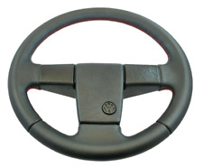 Volante de couro preto VW VOLKSWAGEN GOLF 2 MK1 MK2 MK3 PASSAT B3 VERMELHO NOVO comprar usado  Enviando para Brazil