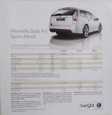 Brochure saab nouvelle d'occasion  France