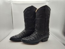 EXCLUSIVO-La Sierra y Carreta-Botas de Cowboy Bordadas Pretas-Tamanho Masculino 9/Mex 28-BOM comprar usado  Enviando para Brazil