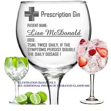 Personalised engraved gin for sale  NEWTON ABBOT