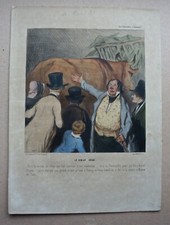 Lithographie daumier blanc d'occasion  Paris XIX