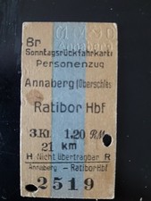 Fahrkarte deutsche reichsbahn gebraucht kaufen  Wippra
