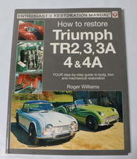 How to Restore Triumph TR2, TR3, TR3A, TR4 & TR4A Restoration Manual comprar usado  Enviando para Brazil