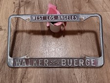 Quadro de placa de metal West Los Angeles Ford Walker Buerge, CA revendedor de carros comprar usado  Enviando para Brazil